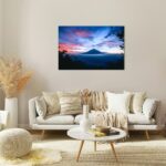 tableau sunset coucher de soleil mont agung bali indonésie Aurélien Papa